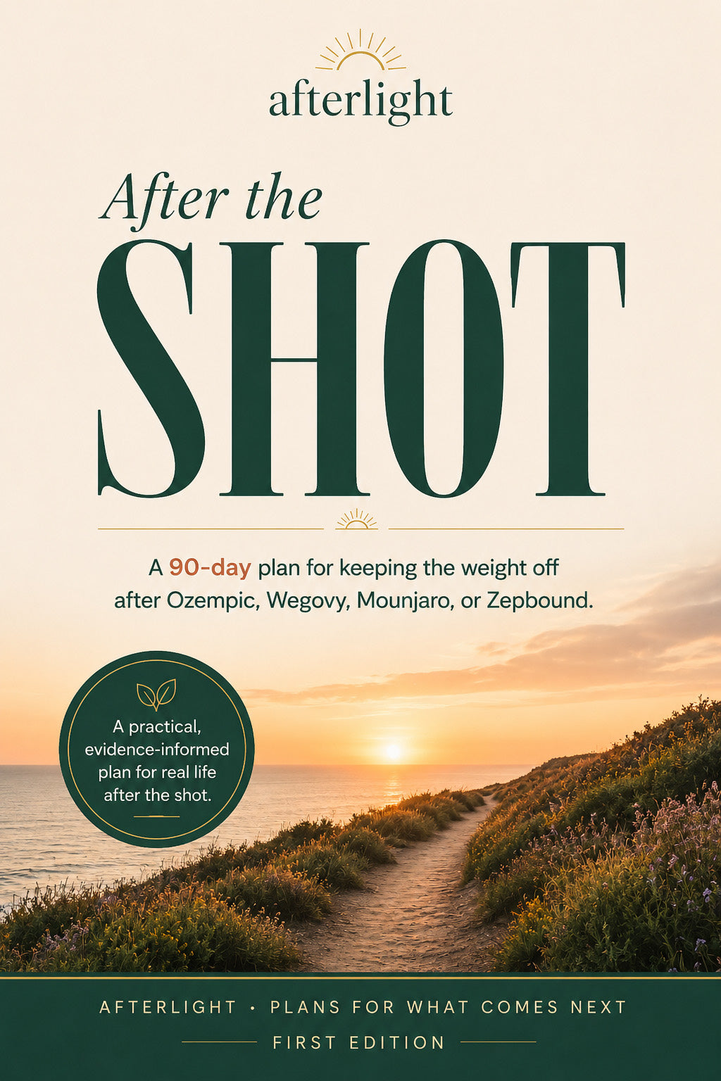 After the Shot — The 90-Day Plan to Keep the Weight Off. Afterlight.